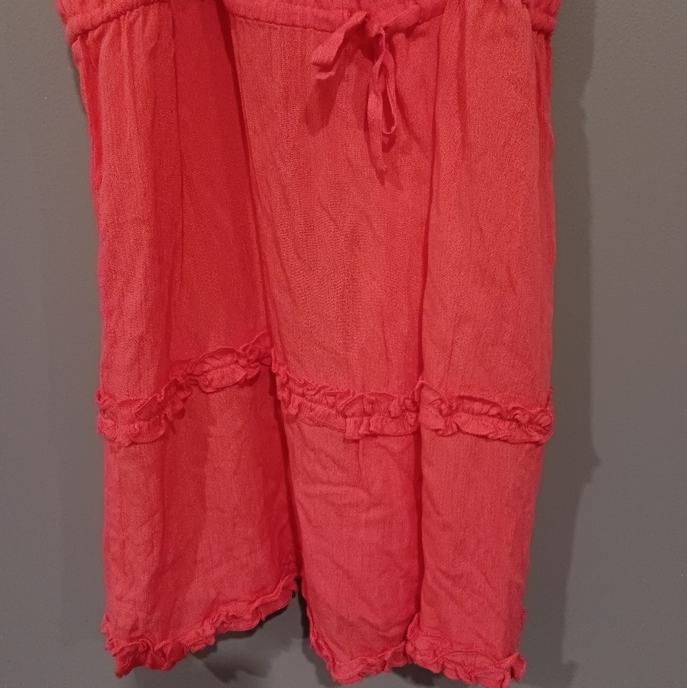 *3 for $30* BCBGGneration Coral Beach Cover Up Dress - Picture 3 of 8